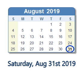 saturday-august-31st-2019-2
