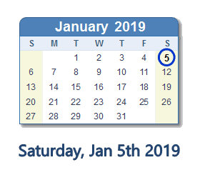 saturday-january-5th-2019-2
