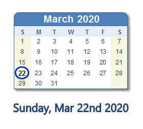 sunday-march-22nd-2020-2