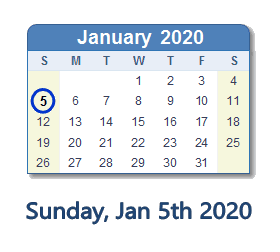sunday-january-5th-2020-2