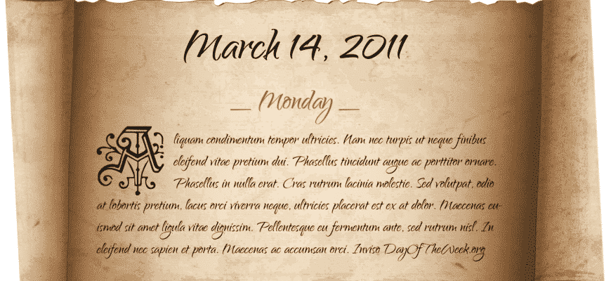 monday-march-14th-2011