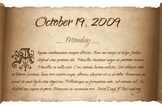 monday-october-19-2009