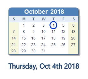 thursday-october-4th-2018-2