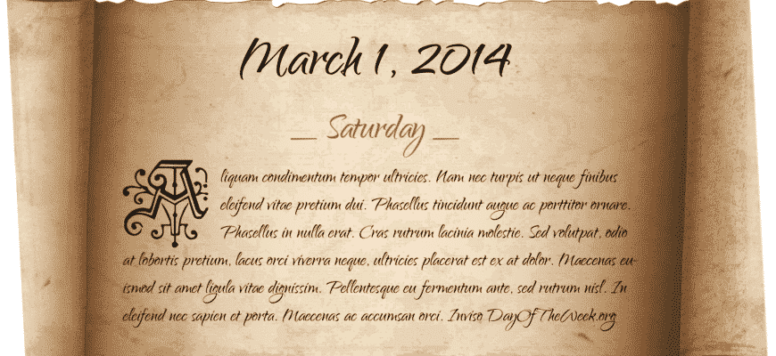 saturday-march-1st-2014
