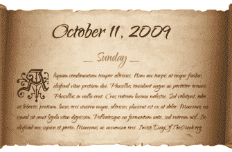 sunday-october-11-2009