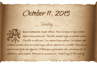 sunday-october-11th-2015