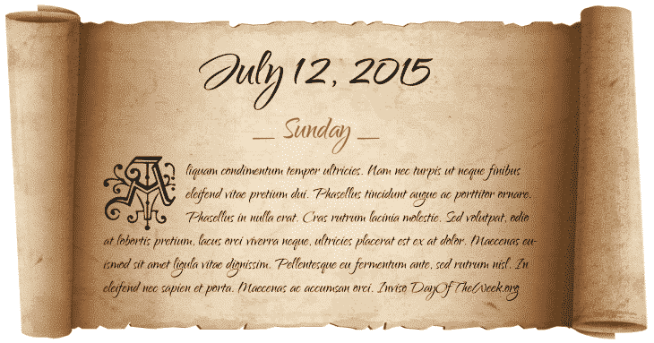 sunday-july-12th-2015