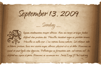 sunday-september-13-2009