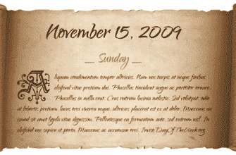 sunday-november-15-2009