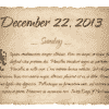 sunday-december-22nd-2013