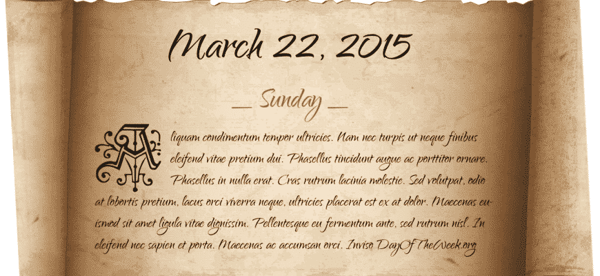 sunday-march-22nd-2015