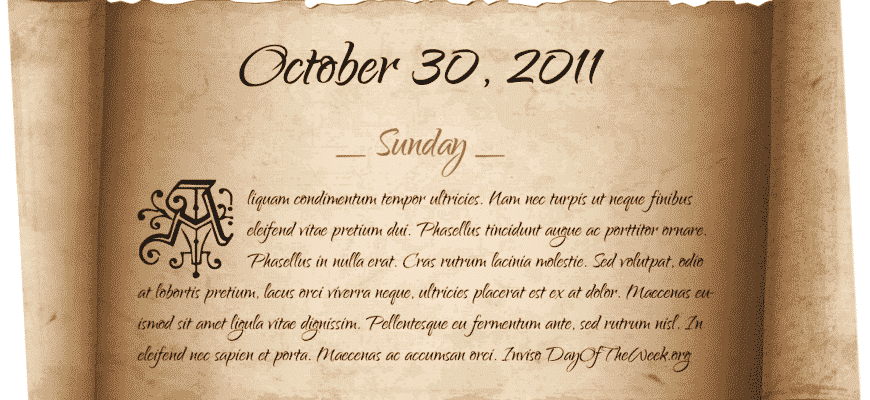 sunday-october-30th-2011