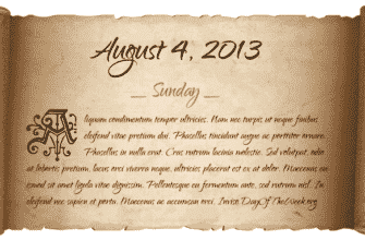 sunday-august-4th-2013