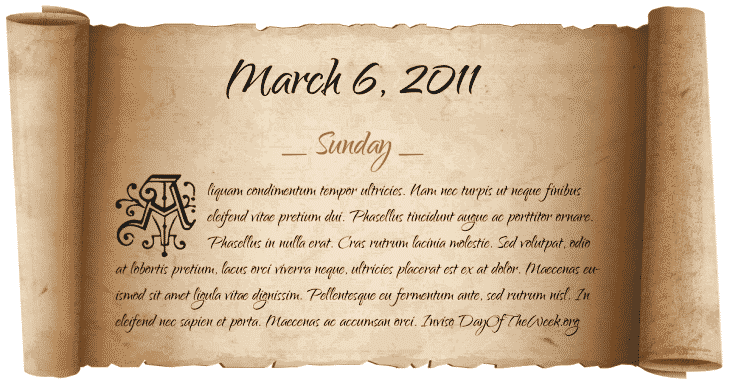 sunday-march-6th-2011