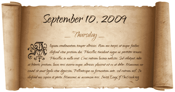 thursday-september-10-2009