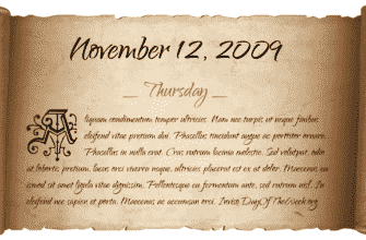thursday-november-12-2009