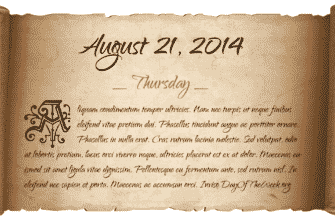 thursday-august-21st-2014