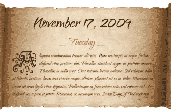 tuesday-november-17-2009
