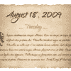 tuesday-august-18-2009